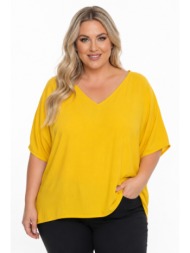 plus size μπλουζα κοντομανικη morena spain sh-31720-26bl