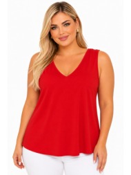 plus size μπλουζα αμανικη morena spain sh-31497-26bl