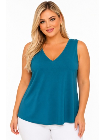 plus size μπλουζα αμανικη morena spain sh-31497-26bl