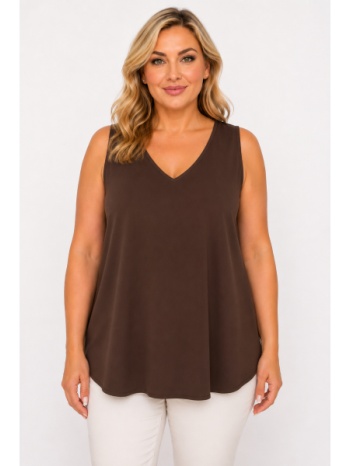 plus size μπλουζα αμανικη morena spain sh-31562-26bl