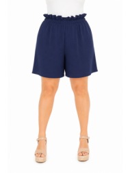 plus size βερμουδα υφασματινη morena spain sh-52461-26so