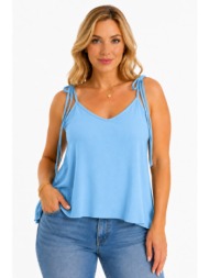 plus size μπλουζα τιραντε morena spain sh-31435-26bl