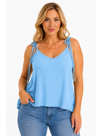 plus size μπλουζα τιραντε morena spain sh-31435-26bl