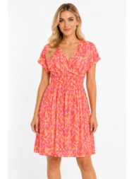 φορεμα mini κοντομανικο morena spain sc-st23-3036-26dr