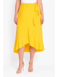 plus size φουστα midi morena spain sh-17737-26sk