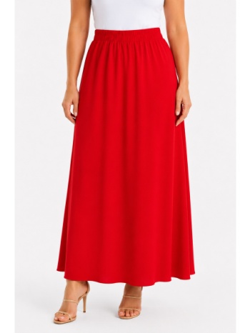plus size φουστα maxi morena spain sh-17702-26sk