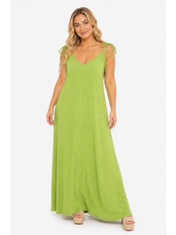 plus size φορεμα maxi τιραντε morena spain sh-92100-26dr