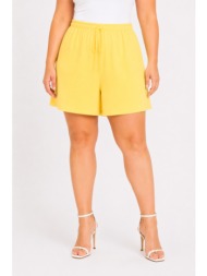 plus size βερμουδα υφασματινη morena spain sh-52293-26so