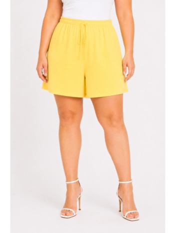 plus size βερμουδα υφασματινη morena spain sh-52293-26so