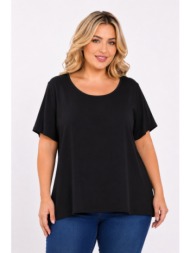 plus size μπλουζα κοντομανικη morena spain sh-31493-26bl