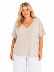 plus size μπλουζα κοντομανικη morena spain sh-31494-26bl