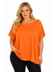 plus size μπλουζα κοντομανικη morena spain sh-31434-26bl