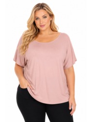 plus size μπλουζα κοντομανικη morena spain sh-31434-26bl