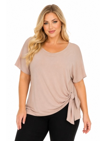 plus size μπλουζα κοντομανικη morena spain sh-31407-26bl