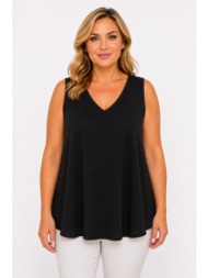 plus size μπλουζα αμανικη morena spain sh-31498-26bl