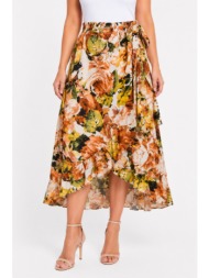 plus size φουστα midi morena spain sh-17745-26sk