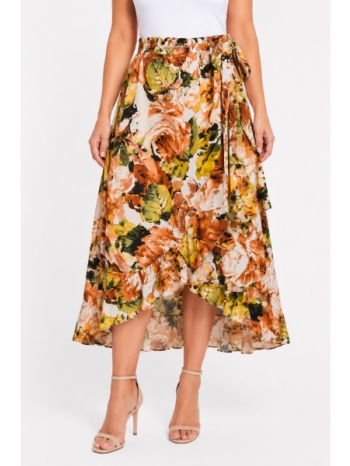 plus size φουστα midi morena spain sh-17745-26sk