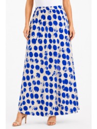 plus size φουστα maxi morena spain sh-17746-26sk