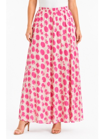 plus size φουστα maxi morena spain sh-17746-26sk