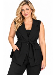 plus size γιλεκο αμανικο morena spain wh-61973-27ve