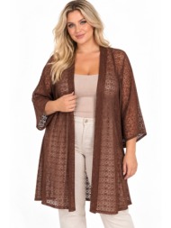 plus size ζακετα κοντομανικη morena spain wh-64976-27ca