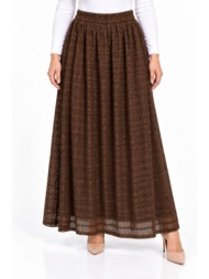 plus size φουστα midi morena spain wh-17769-27sk
