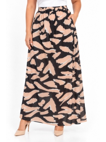 plus size φουστα maxi morena spain wh-17765-27sk