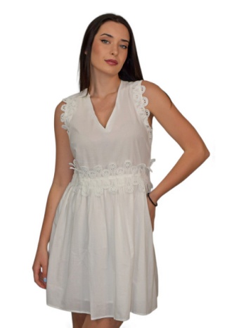 φορεμα mini με δαντελα morena spain sm-640542-24dr
