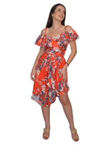 φορεμα midi floral morena spain sm-630078-24dr