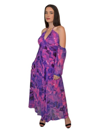 φορεμα maxi floral morena spain sb-922548-24dr