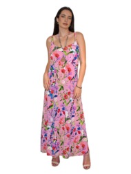 φορεμα maxi floral morena spain sb-941029-24dr