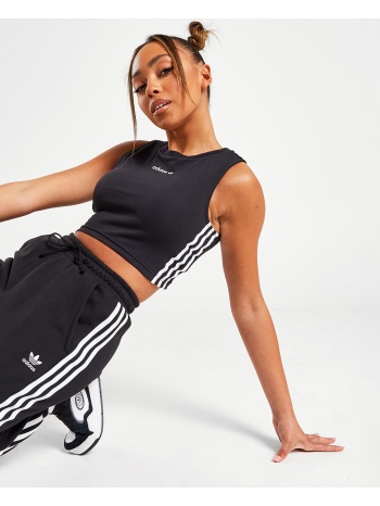 adidas originals linear 3-stripe γυναικείο αμάνικο t-shirt