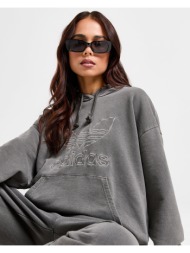 adidas originals outline wash γυναικεία μπλούζα με κουκούλα (9000170386_1469)