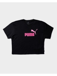 puma girls logo cropped tee (9000162933_22489)