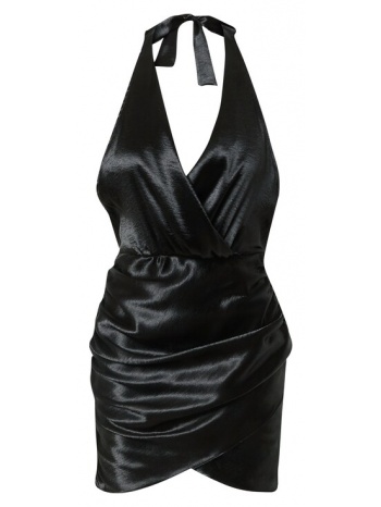 nasty gal φόρεμα μαύρο υλικόπολυεστέρας - pes=100%