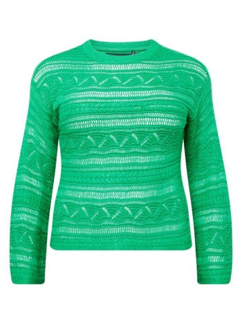 vero moda curve πουλόβερ `clamar` πράσινο