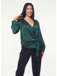 μπλουζα σατεν με δεσιμο ...