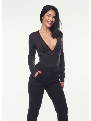 μπλουζα με χρυσο κρικο μαύρο σε προσφορά