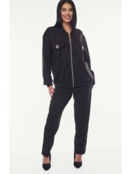 σετ μπλουζα & παντελονα μαυρο μαύρο