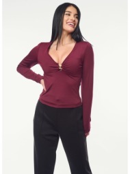 μπλουζα με χρυσο κρικο ...