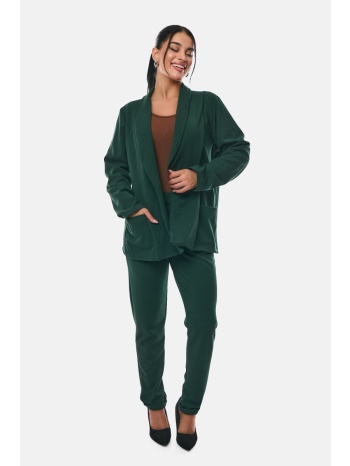 σετ κοστουμι σακακι και παντελονι κυπαρισσί σε προσφορά