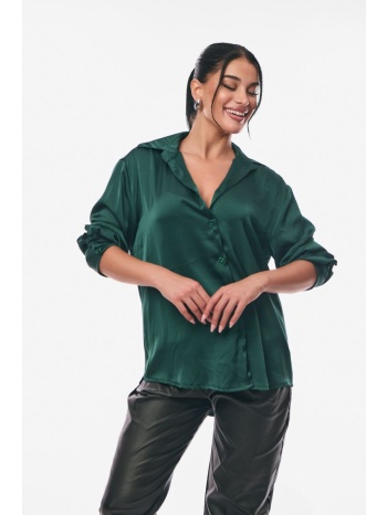 πουκαμισο σατεν κυπαρισσί