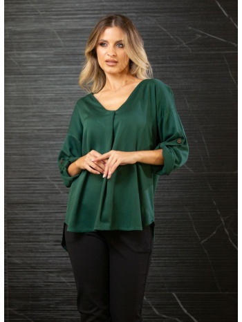 μπλουζα με γυριστο μανικι εκρού σε προσφορά