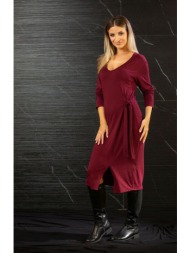 φορεμα με δεσιμο κυπαρισσί