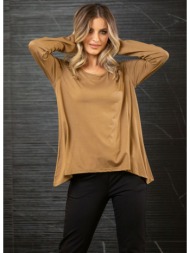 μπλουζα σε αλφα γραμμη μπεζ