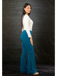 παντελονι καμπανα πετρόλ