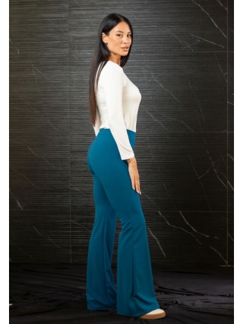 παντελονι καμπανα πετρόλ σε προσφορά