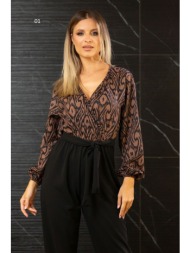 φορμα ολοσωμη σατεν με ζωνη μαύρο