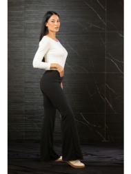 παντελονι καμπανα μαύρο