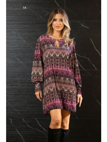 φορεμα κοντο με δακρυ εμπρος ματζέντα